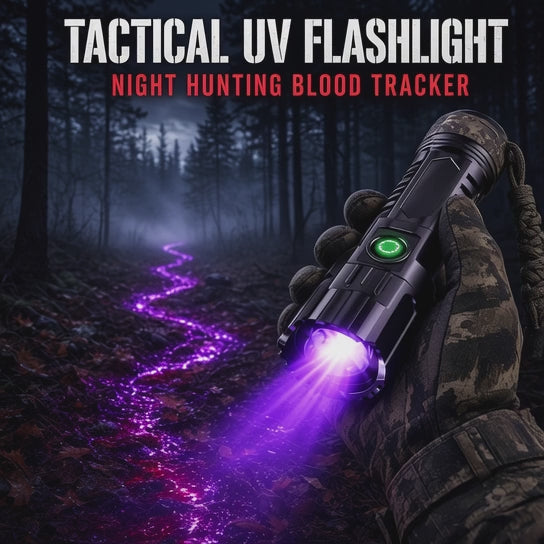 365nm UV Torch – Blood Tracking & Night Use