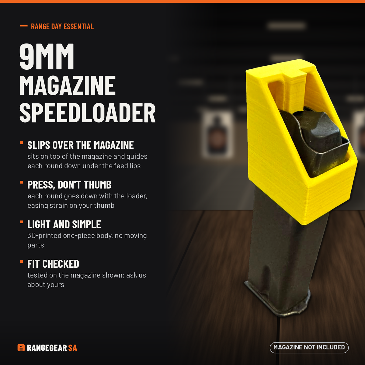 9mm Magazine Speedloader